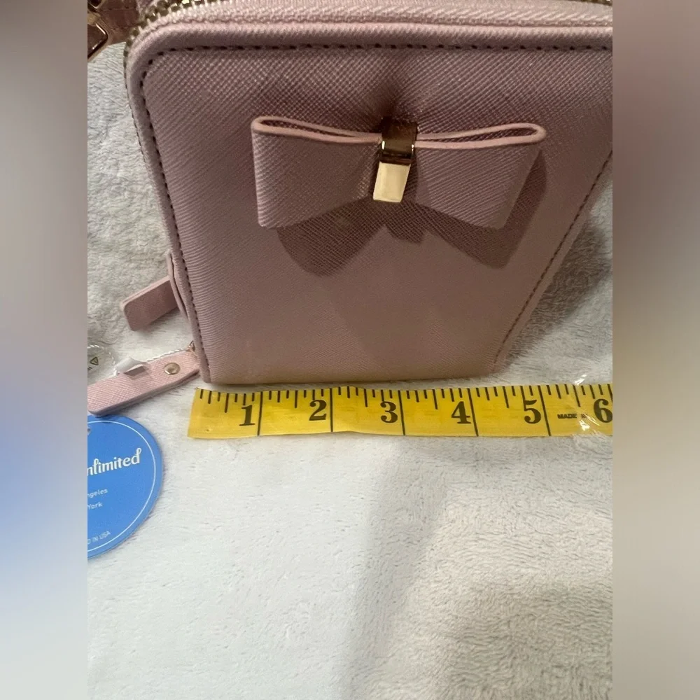 Light pink Crossbody bow bag - Picture 3 of 11